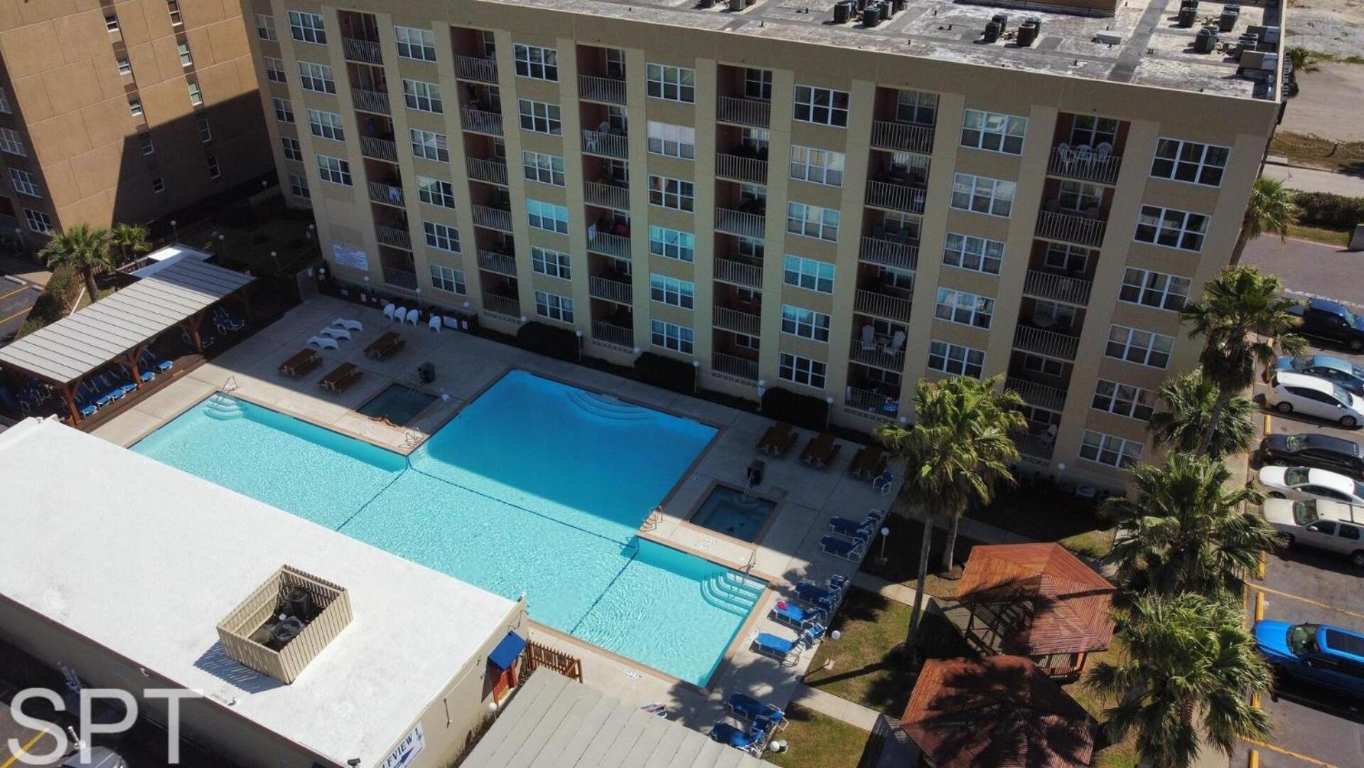 Beach Access Condo With Pool, Hot Tub Area & Bbq - Gulfview I - Unit 213 South Padre Island Exterior photo