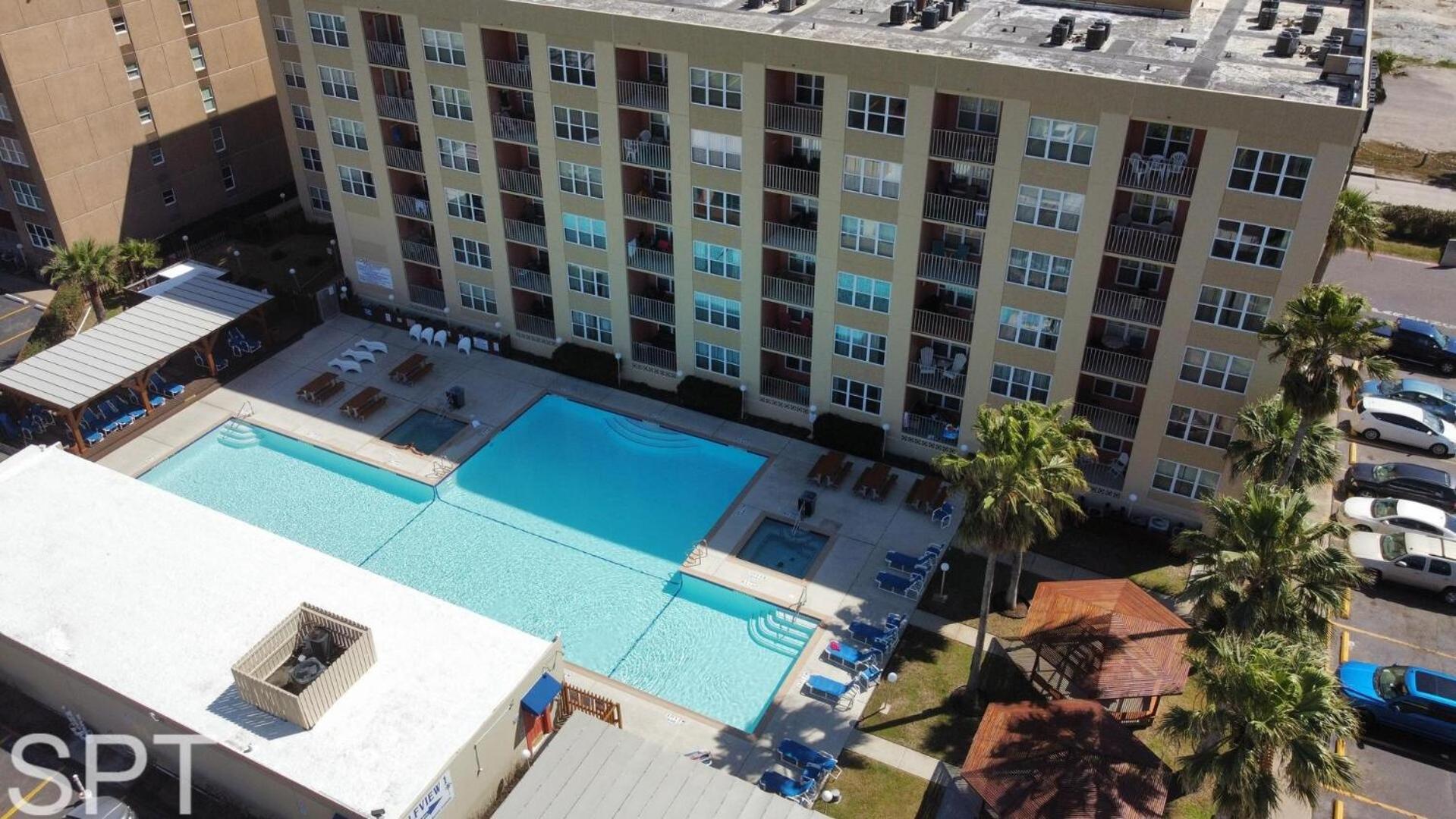 Beach Access Condo With Pool, Hot Tub Area & Bbq - Gulfview I - Unit 213 South Padre Island Exterior photo